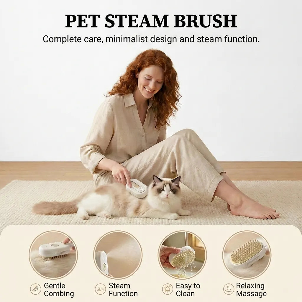 Steam brush